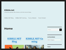 Tablet Screenshot of kibble.net